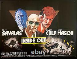 Inside Out (1975) Original vintage UK quad movie poster