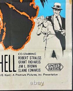 Inside the Mafia Original Quad Movie Film Cinema Poster Cameron Mitchell 1959