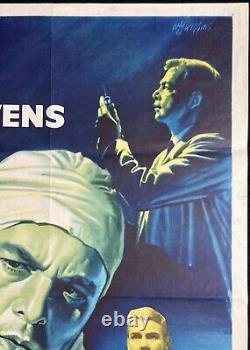 Intent to Kill Original Quad Movie Poster Richard Todd Herbert Lom Wiggins 1958