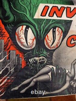 Invasion of The Hell Creatures UK Quad Movie Poster