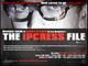 Ipcress File Original Quad Film Poster Michael Caine Harry Palmer Rr