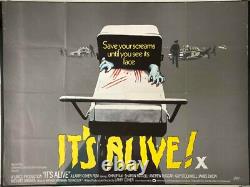 Its Alive Original Quad Movie Cinema Poster Larry Cohen 1974