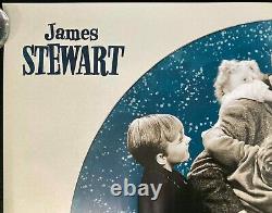 Its a Wonderful Life Original Quad Movie Poster 4K 2000s Rerelease James Stewart