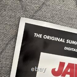 JAWS 2012 Rerelease ORIGINAL UK ONE SHEET CINEMA POSTER Digitally Restored