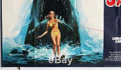 JAWS 2 Original UK Quad Film Poster 1978