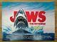 Jaws The Revenge (1987) Rare Rolled Original Uk Quad Poster Michael Caine