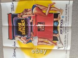JOY STICKS (1983) Original Folded UK Quad Cinema Poster Amazing Artwork