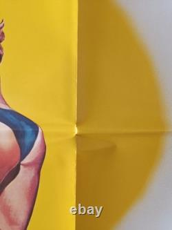 JOY STICKS (1983) Original Folded UK Quad Cinema Poster Amazing Artwork