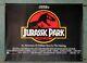Jurassic Park (1993) Original Uk Quad Movie Poster Rolled Unfolded