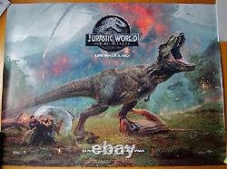 JURASSIC WORLD FALLEN KINGDOM FILM/MOVIE POSTER ds ORIGINAL 2017 Advance