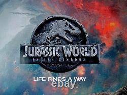 JURASSIC WORLD FALLEN KINGDOM FILM/MOVIE POSTER ds ORIGINAL 2017 Advance