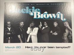 Jackie Brown 1997 Original Teaser Quad Movie Poster 30x40 Inches