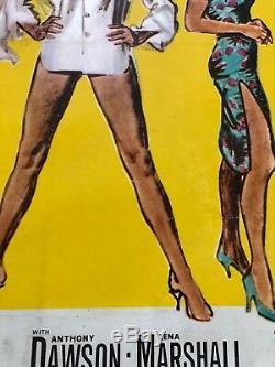 James Bond DR. NO Original 1962 UK Quad Film Poster Sean Connery 007 movie