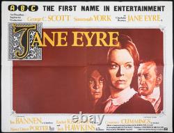 Jane Eyre ORIGINAL Quad Movie Film Cinema Poster Susannah York George C. Scott