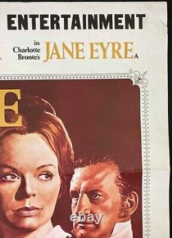 Jane Eyre ORIGINAL Quad Movie Film Cinema Poster Susannah York George C. Scott