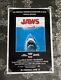 Jaws (2012) Double Sided Uk Quad Poster (27x40) Rare Portrait Style Horror