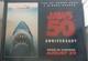 Jaws 50th Anniversary Official Uk Cinema Quad Poster