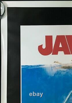 Jaws Original Quad Movie Poster Steven Spielberg Anniversary Reissue 2012