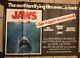 Jaws Rerelease (1976) Original Uk Movie Quad
