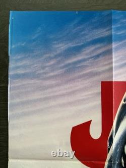 Jaws The Revenge (Jaws 4) 1987 Original UK Quad Cinema Poster Folded