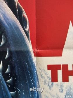 Jaws The Revenge (Jaws 4) 1987 Original UK Quad Cinema Poster Folded