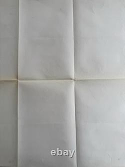 Jaws The Revenge (Jaws 4) 1987 Original UK Quad Cinema Poster Folded