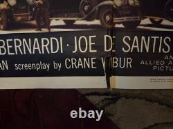 Jayne Mansfield Original 1961 quad 40 X 60 The George Raft Story Folded Jayne Mansfield Original 1961 quad 40 X 60 The George Raft Story Folded