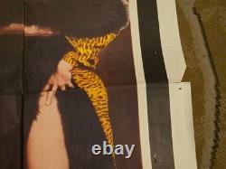 Jayne Mansfield Original 1961 quad 40 X 60 The George Raft Story Folded