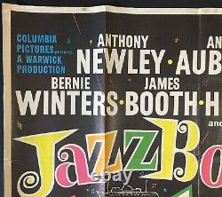 Jazz Boat ORIGINAL Quad Movie Film Cinema Poster Anthony Newley Anne Aubrey 1960