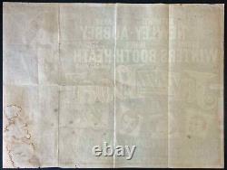 Jazz Boat ORIGINAL Quad Movie Film Cinema Poster Anthony Newley Anne Aubrey 1960