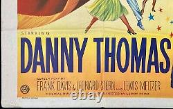 Jazz SingerOriginal Quad Movie Poster Peggy Lee Danny Thomas Michael Curtiz 1952