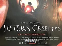 Jeepers Creepers Original UK Movie Quad (2001)