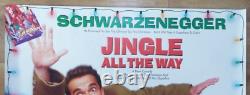 Jingle All The Way 1996 Original UK Quad Movie Poster Double Sided Rare