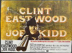 Joe Kidd (1972) Original vintage UK quad movie poster
