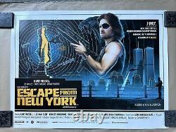 John Carpenter's Escape From New York 4K Cinema Poster By Matt Ferguson AP 2018