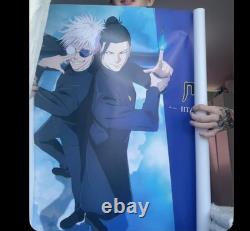 Jujustu Kaisen Official Cinema Movie Quad Poster English Gojo Geto