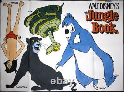 Jungle Book 2x ORIGINAL Quad Film Cinema Posters Walt Disney RR