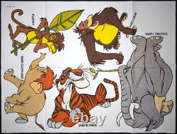 Jungle Book 2x ORIGINAL Quad Film Cinema Posters Walt Disney RR