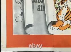 Jungle Book Original Quad Movie Poster First Release Walt Disney 1967