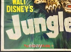 Jungle Cat ORIGINAL Quad Movie Cinema Poster Walt Disney 1960