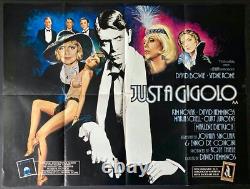 Just a Gigolo ORIGINAL Quad Movie Cinema Poster David Bowie Tom Chantrell 1978