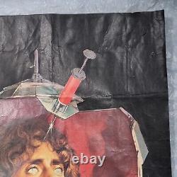 KEN RUSSELL'S & THE WHO'S TOMMY (1975) Rare ORIG UK QUAD Movie Poster Horror