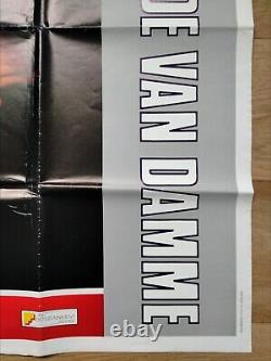 KICKBOXER (1989) rare original UK QUAD POSTER Jean-Claude Van Damme MUAY THAI