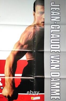 KICKBOXER (1989) rare original UK QUAD POSTER Jean-Claude Van Damme MUAY THAI