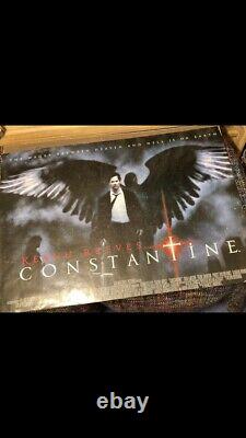 Keanu Reeves Constantine Original quad film poster