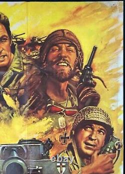 Kellys Heroes Original Quad Movie Cinema Poster Clint Eastwood 1970