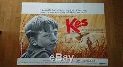 Kes (1969) UK Cinema Quad Poster Classic British Film by Ken Loach