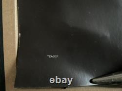 Kill Bill 2' super rare 2004 genuine teaser cinema quad poster (40in x 30in)