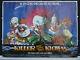 Killer Klowns From Outer Space (rolled) 1988 Uk Quad Cinema Film Poster