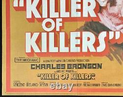 Killer of Killers / Chato's Land ORIGINAL Quad Movie Poster Charles Bronson